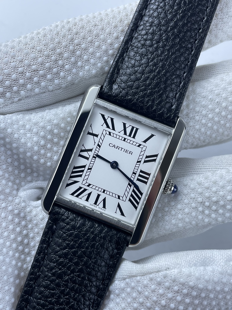 (준비완료/특급배송)NO.1411/AF공장 까르띠에 탱크솔로 27MM 쿼츠 Tank Solo