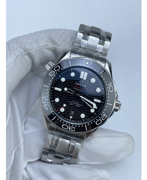 (준비완료/특급배송)NO.2708/VS공장 오메가 씨마스터 다이버 300 스틸 블랙다이얼V4 VS8800 (최신무브업버전)