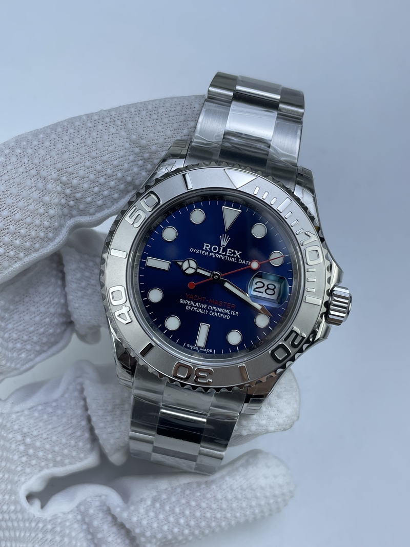 (준비완료/특급배송 할인판매)NO.2890/VS공장 요트마스터 블루 3135풀카피 클론무브