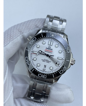 (준비완료/특급배송)NO.2929/VS공장 오메가 씨마스터 다이버300 화이트다이얼 브슬 VS8800 (최신무브업버전)