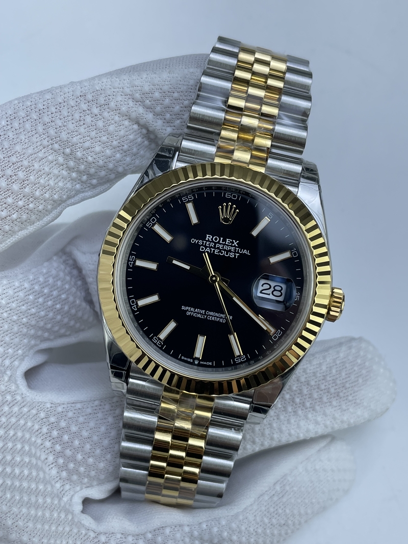 (준비완료/특급배송)NO.2984/VS공장 롤렉스 데이저스트 41미리 콤비 블랙