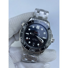 (준비완료/특급배송)NO.3123/VS공장 오메가 씨마스터 다이버 300 스틸 블랙다이얼V4 VS8800 (최신무브업버전)