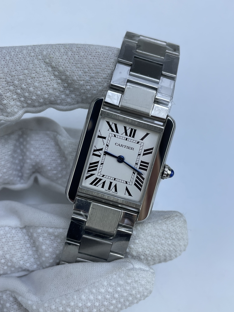 (준비완료/특급배송)NO.3147/K11공장 24mm 까르띠에 탱크솔로 스틸 브슬