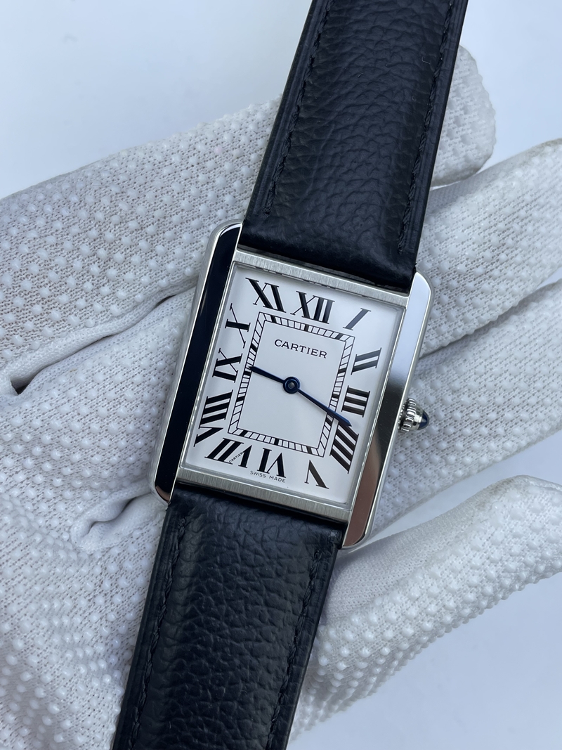 (준비완료/특급배송)NO.3227/AF공장 까르띠에 탱크솔로 27MM 쿼츠