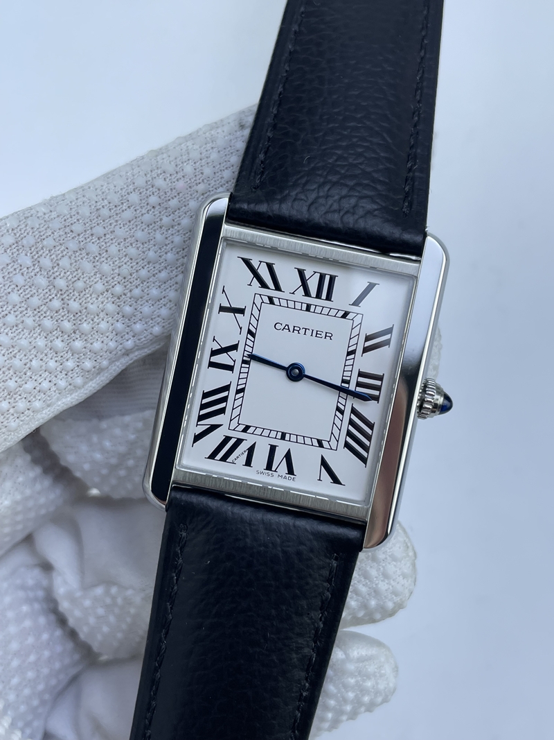 (준비완료/특급배송)NO.3228/AF공장 까르띠에 탱크솔로 27MM 쿼츠