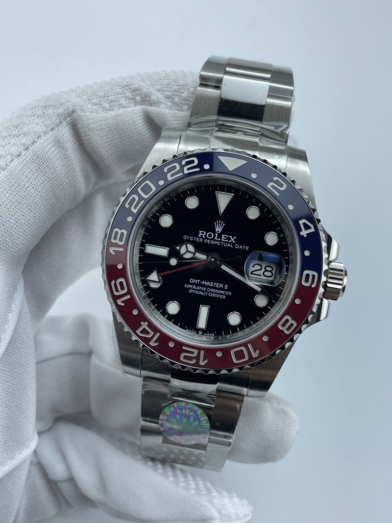 (준비완료/특급배송)NO.3460/롤렉스 펩시 지엠티마스터2 126710BLRO QP공장